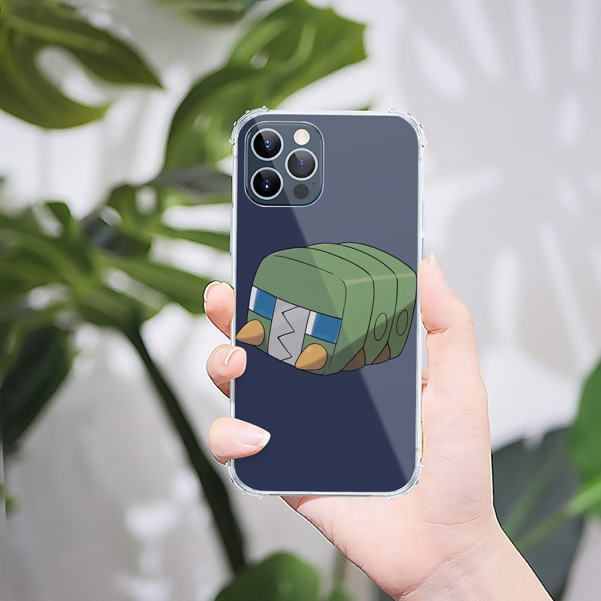 （画像用） ポケットモンスター Pokémon 【iPhone 12シリーズ対応】透明スマホケース（クリアソフトケース）